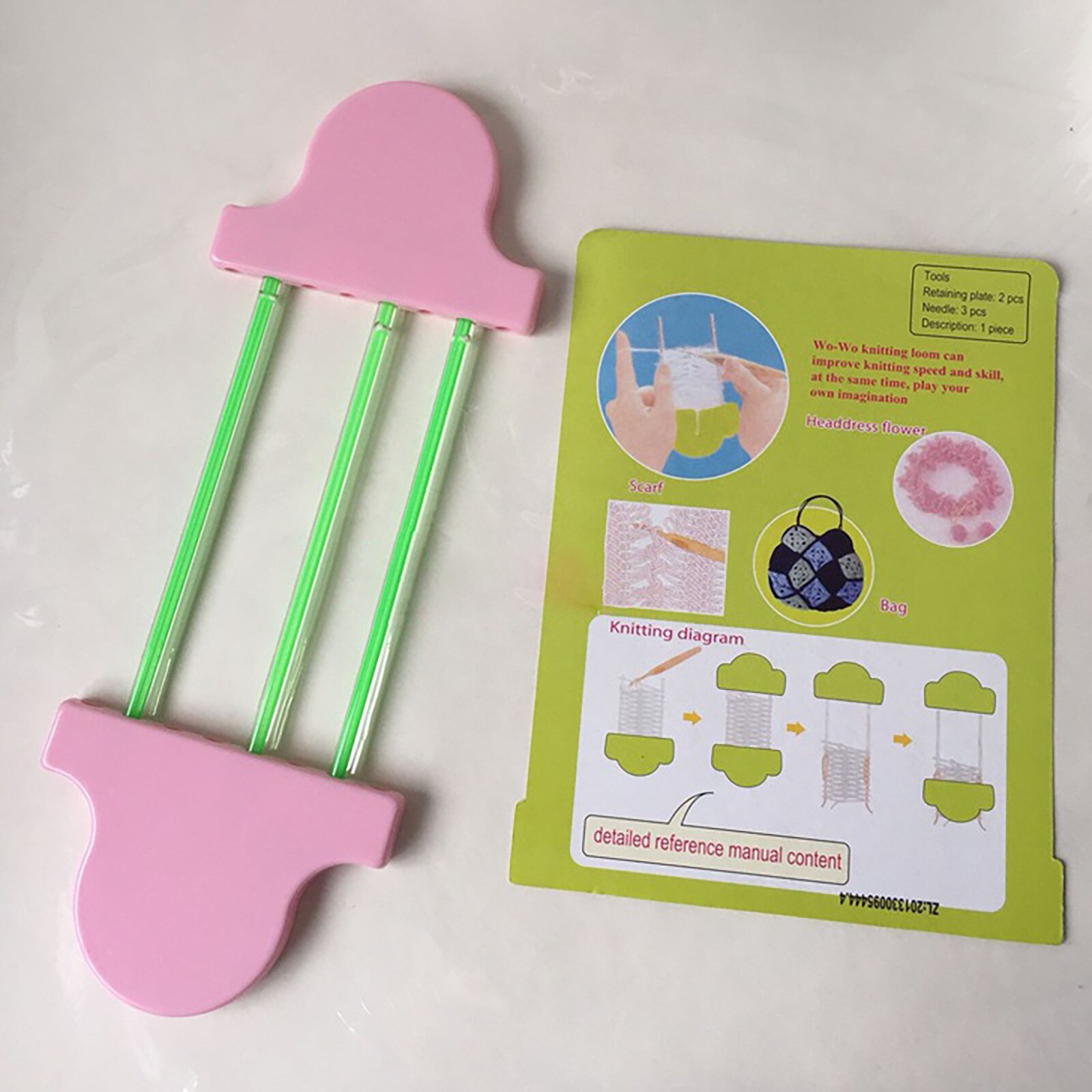 Handmade Diy Wool Knitting Tool Flower Wool Sweater Needle Knitting Tool