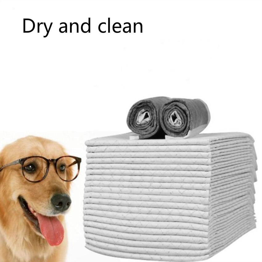 Pet diapers, dog diapers, dog pads, golden hair, wet diapers, bamboo charcoal, deodorant diapers, dog supplies, wet diapers