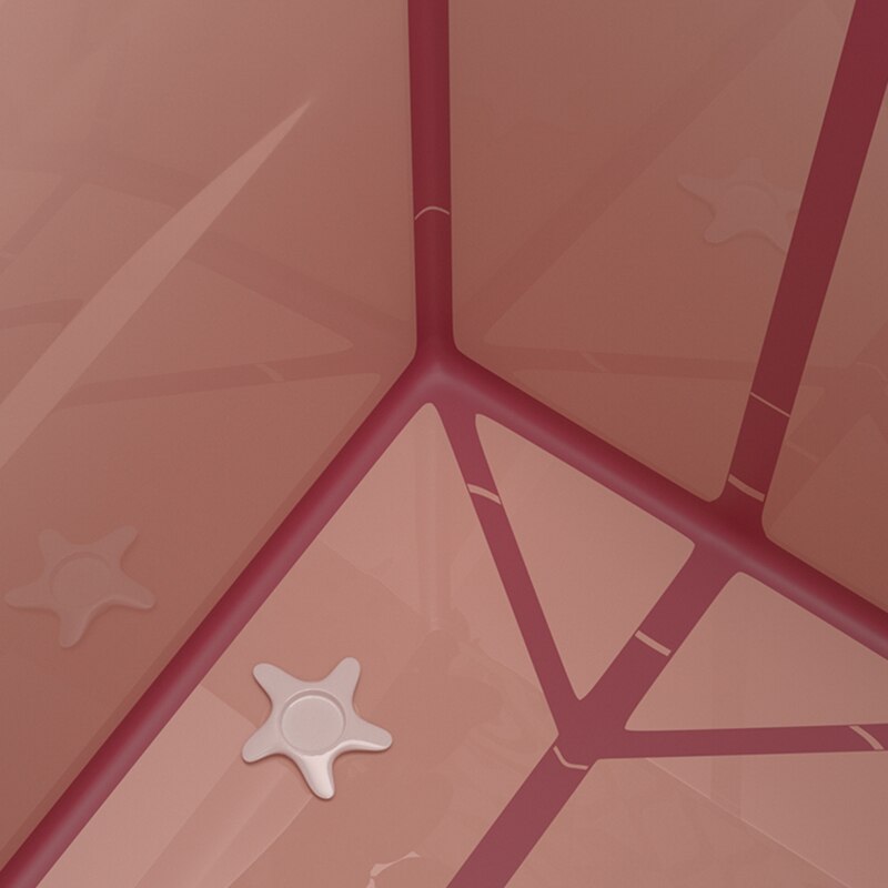 Folding Bathtub Swimming Pool Freestanding Bathtub Bath Bucket Portable Toddler Kids Infant Safety Shower Slide Protection