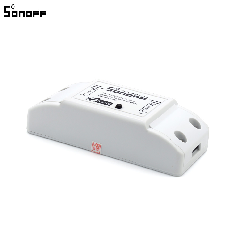 5 Pcs Sonoff Wifi Smart Switch Wifi Gecontroleerde Schakelaar Draadloze Relais Schakelaar Universal Diy Smart Home Wifi Schakelaar Domotica Apparaat