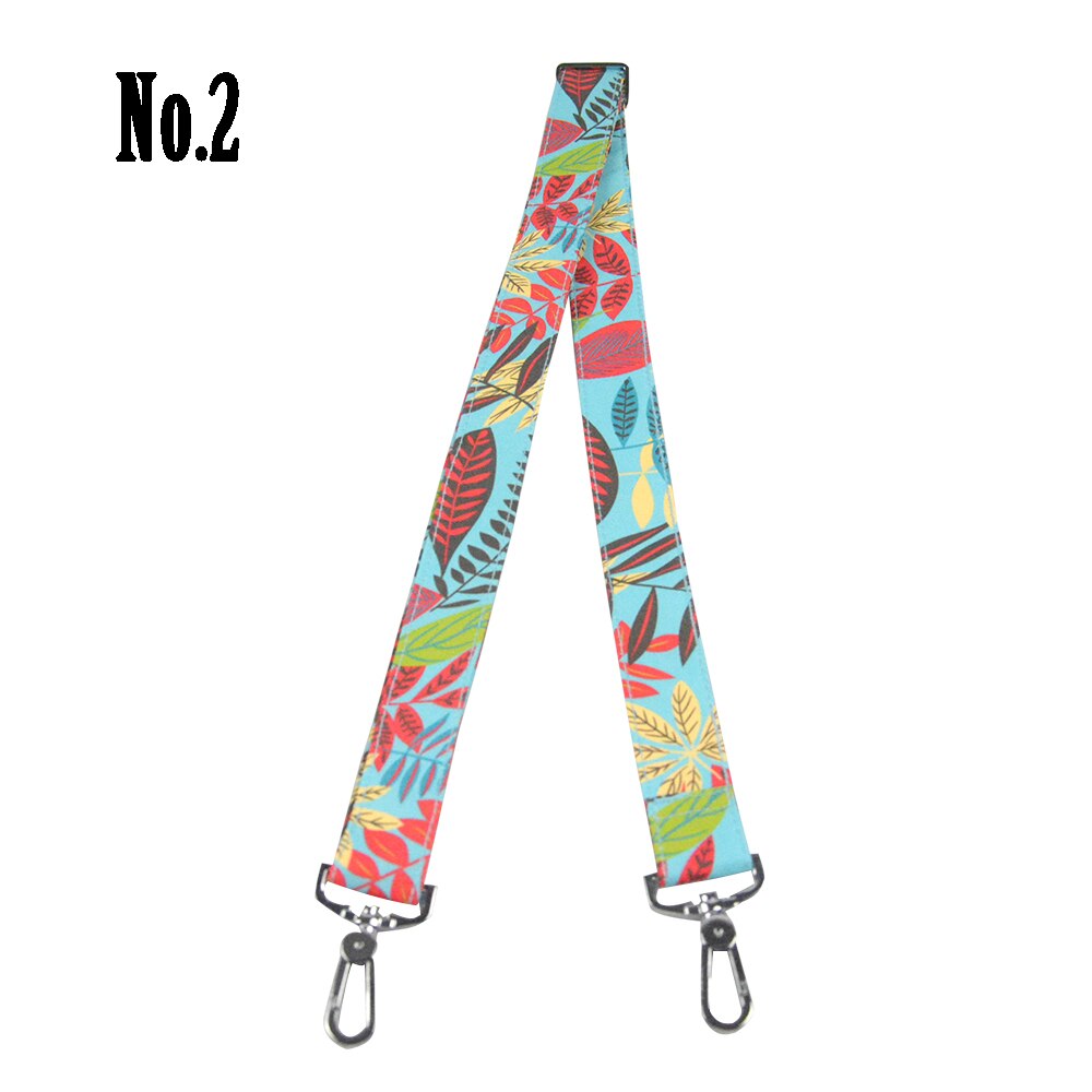 Tanqu 1 stycke mjukt blommigt handtag med justerbart längd med spänne för klassiska mini obag handtag för o väska för handväska dam & #39 ;s väskor: No 2