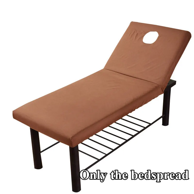 Dekbedovertrek Spa Hoes Hoeslaken Massage Tafel Schoonheidssalon Massage Laken Zacht Gezicht Adem Gat Schoonheid Elastische Massage Bed Hoes: green