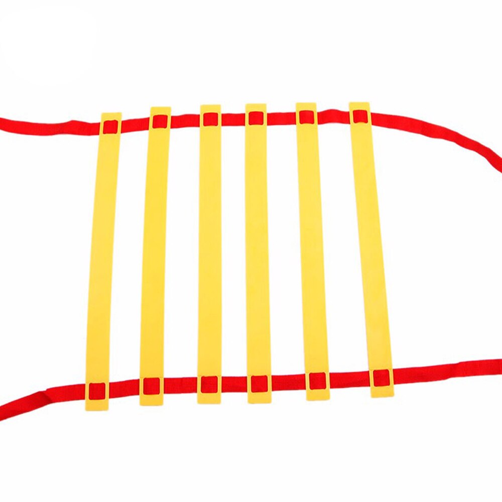 Agility ladder for football and football speed training with carrying bag, fitness equipment, ladder rungs, nylon straps