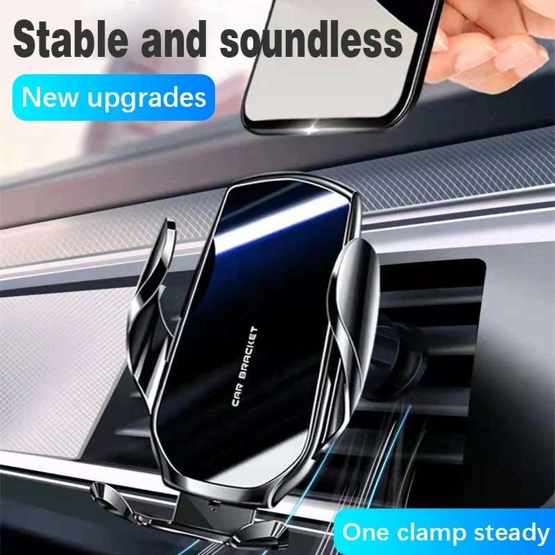 Support de téléphone universel pour voiture, Clip de ventilation, Support de téléphone portable, Support GPS pour Smartphone, Support dans la voiture pour iPhone