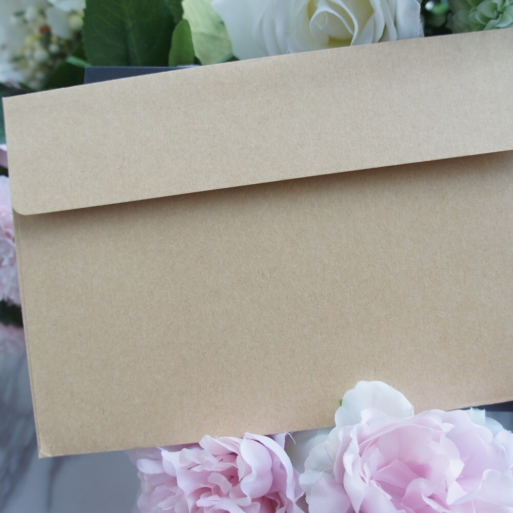 12set luck theme wish Card as wedding Christmas Party Invitation with envelope