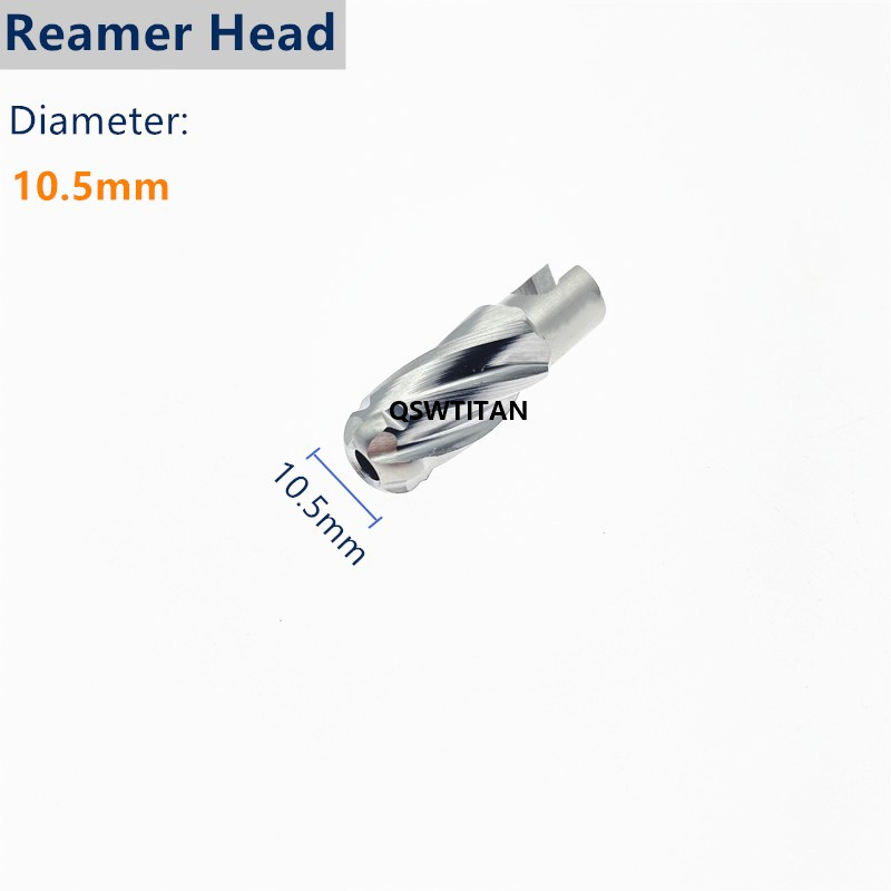 Alésoir Flexible à couplage rapide, ensemble d&#39;instruments chirurgicaux orthopédiques: Reamer Head 10.5mm
