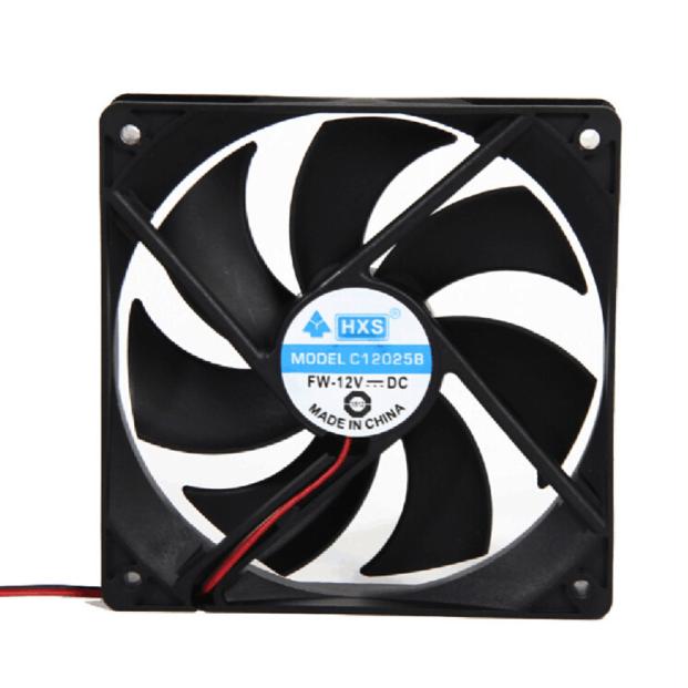 silent quiet 120mm pc fan cooling fans 12V 4Pin DC plug computer cooler for video card thermo pasta 1800PRM #H20: Default Title