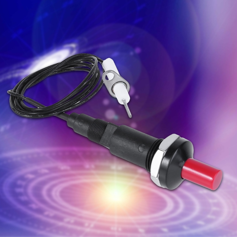 Juego de ignición piezoeléctrica con Cable, botón pulsador largo de 1000mm, para cocina, U1JE