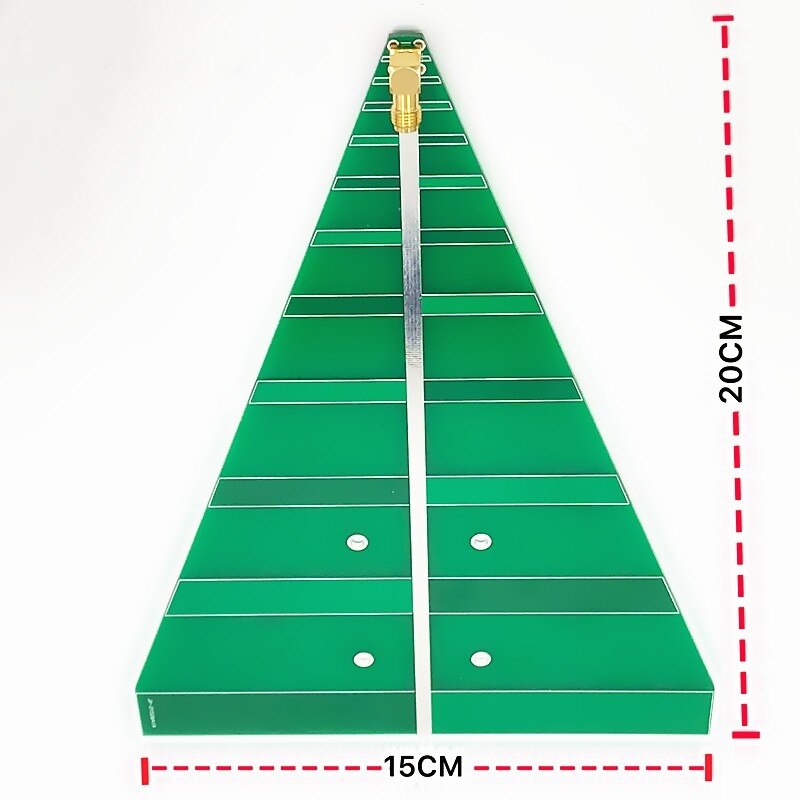 Uwb log periodisk antenn 740-6000 mhz ultra bredband logperiodisk antenn