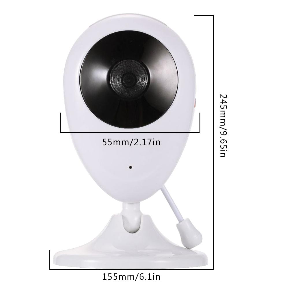 Arrvials 2.4 Inch 2.4G Draadloze Visuele Baby Care Digitale Video Babyfoon Met Camera