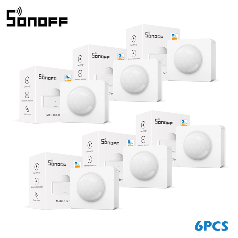 SONOFF – capteur de mouvement EWelink PIR3-RF 433MHz, commutateur bi, alarme de sécurité, Notification, fonctionne avec SONOFF RF Bridge