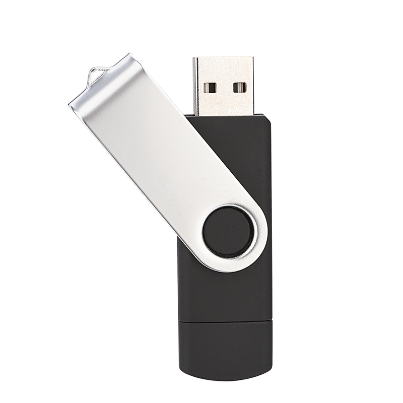 Otg-usb-Stock 128gb , usb-Stock 32gb, 64gb -speicher 16gb, 8gb -usb-Blitz-laufwerk 4gb für smartphones: Schwarz / 64 gb