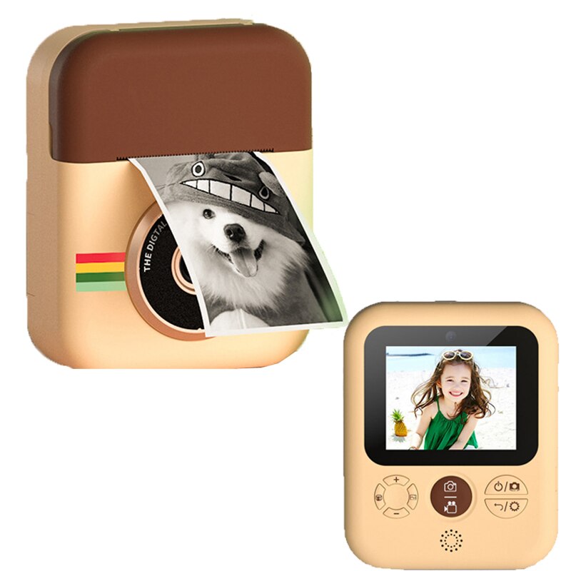 Kinderen Camera Instant Print Camera Voor Kinderen 1080P Digitale Camera Met 3 Rolls Foto Papers Kind Speelgoed Camera Voor verjaardag