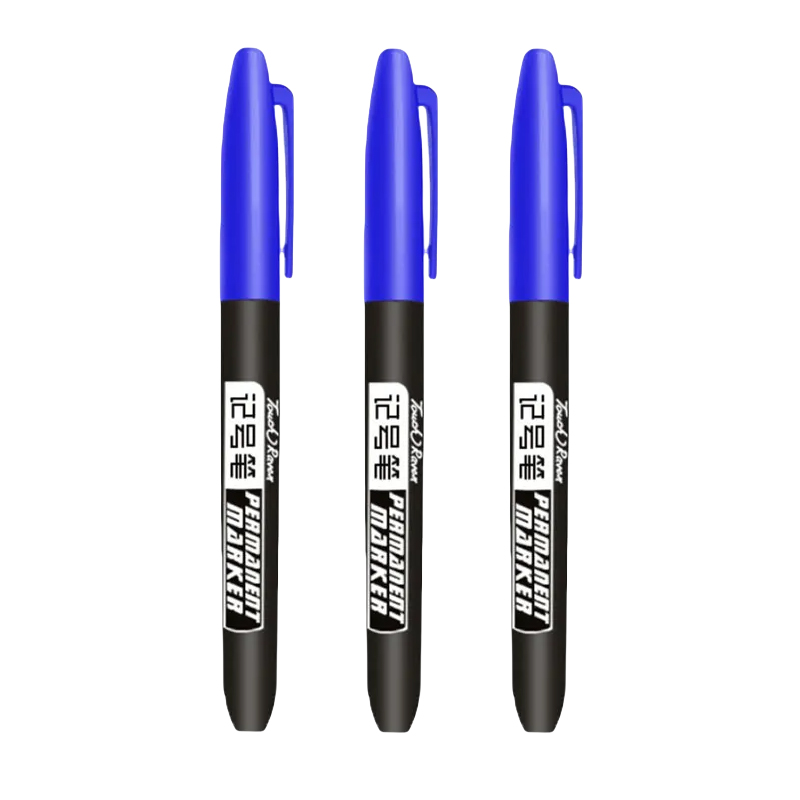 Rotulador permanente, marcadores de dibujo a base de aceite, tinta impermeable, bolígrafos para bocetos, juego de rotuladores de pintura para pintura rupestre, cerámica y vidrio: Gris claro
