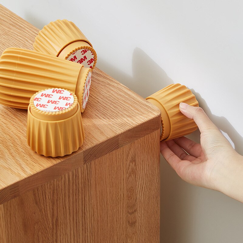 Adjustable Bed Stabilizer Wall Furniture Fixed Bracket Fixer Self-adhesive Sofas Anti-shake Mute Hardware Furniture Leg Feet
