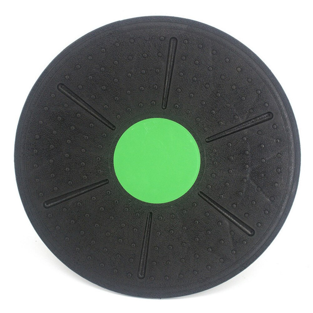Anti-slip Standing Plate Wobble Balance Board Anti Fatigue Mat Rocker (Random Color)