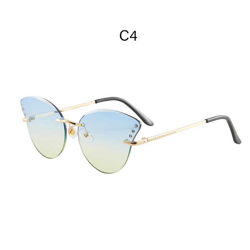 Auv 400 vlinderbril zonder montuur, kleurrijke zonnebril, persoonlijkheid, bestuurdersbril, veelzijdige zonnebril, autostyling