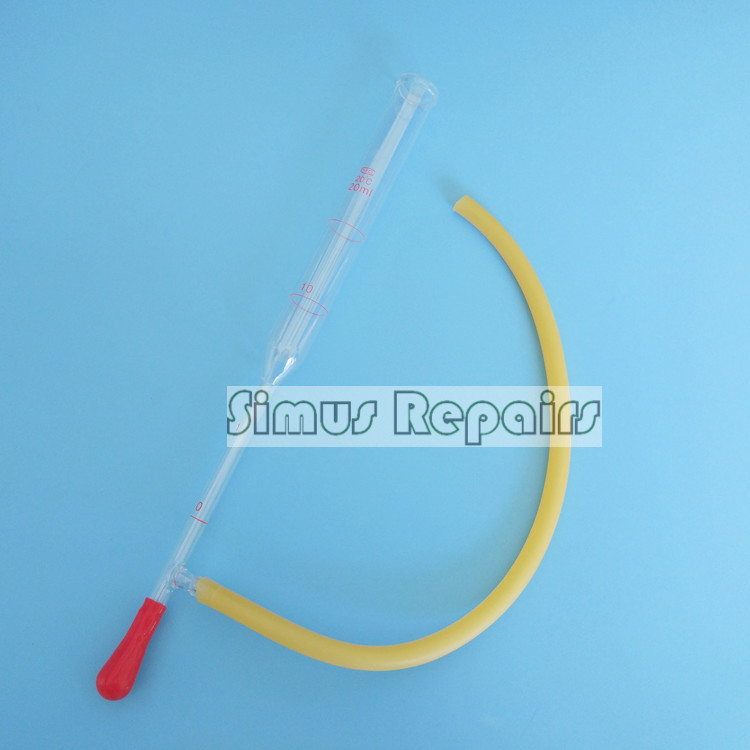 Gas-Phase Seife Film Durchflussmesser Chromatographie Zubehör Glas Durchflussmesser 50ml Seife Film Durchflussmesser 25mL Gas Durchflussmesser