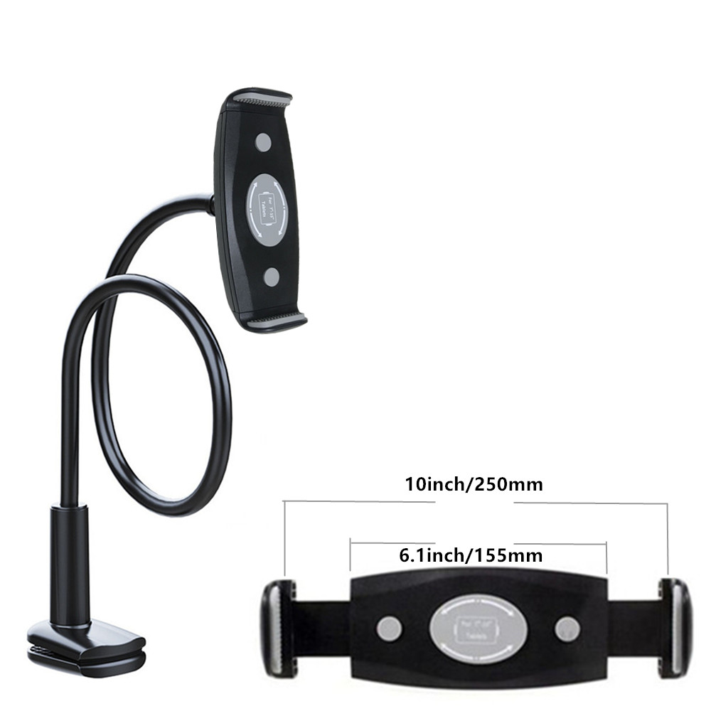 Grote Maat Tablet Houder 82Cm Lange Arm Bed Tablet Mount Voor Ipad Air Pro Mini Tablet Stands Clip Beugel 4.7 Tot 12.6 Inch Tabs