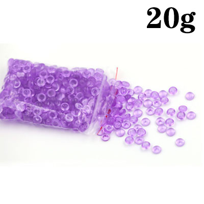 20g Bunte Perle Kugeln Hinaus Für Schleim Spielzeug Handwerk Fisch Tank Füllstoff Für Charms Hand Gum DIY Dekor Für kid Zubehör Liefert: 20g Purple