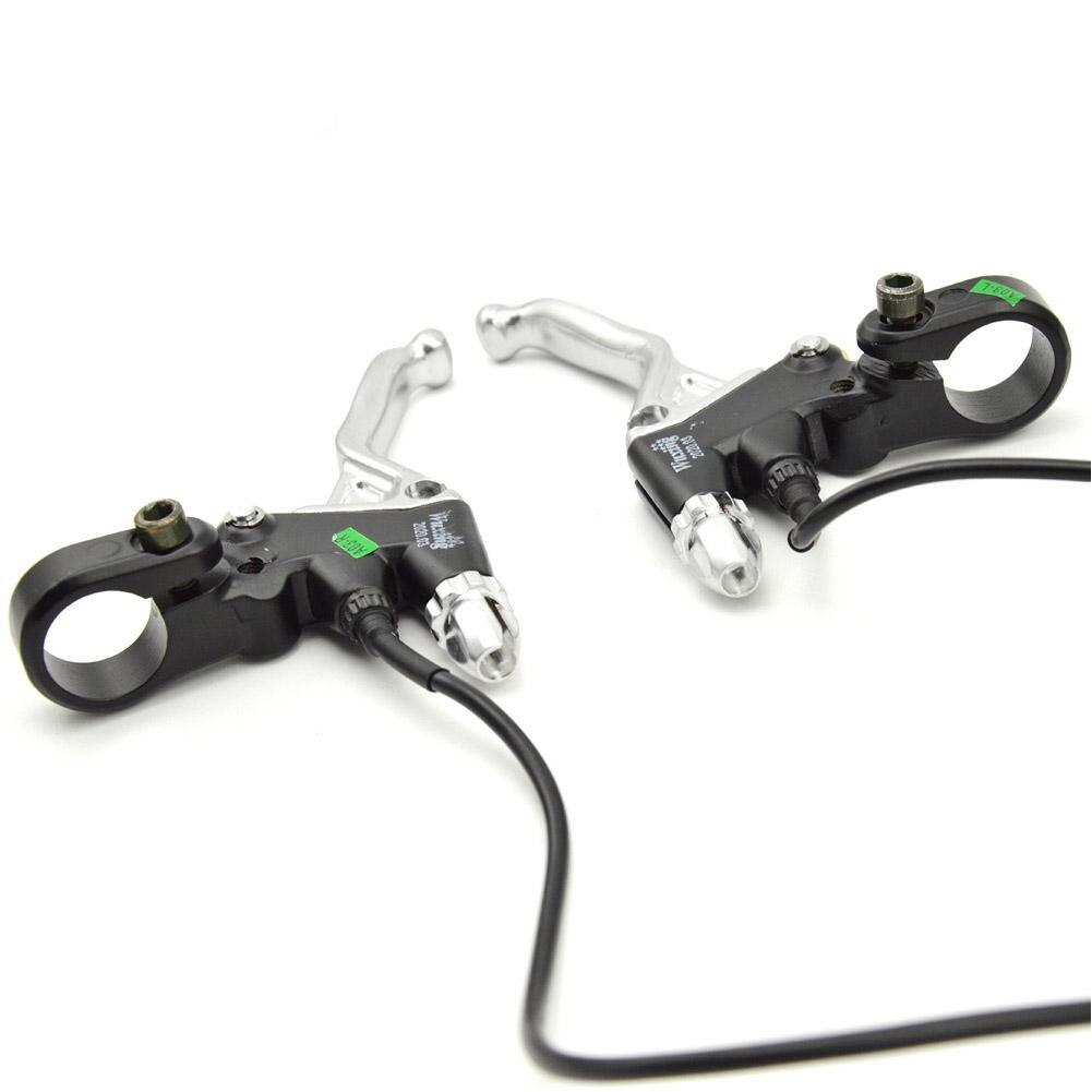 Manija de freno para bicicleta eléctrica, palanca del freno trasero para bicicleta eléctrica, 1 par