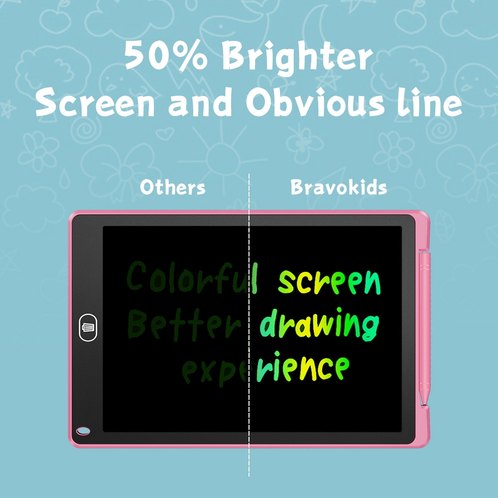 12 inch Graphic tablet Lcd Drawing Tablet To Draw Digital Drawing Board Smart Writing Tablet Electronic Blackboard For Children