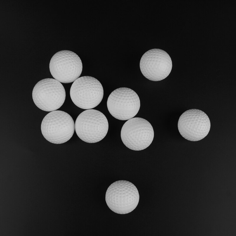 20 stks indoor oefening bal golf professionele praktijk holle bal-Wit