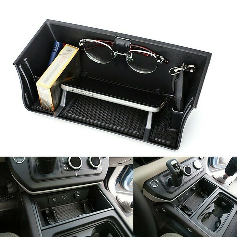 Boîte de rangement de commande centrale avant de voiture, accessoires d&#39;intérieur pour Land Rover Defender 90 110 2022