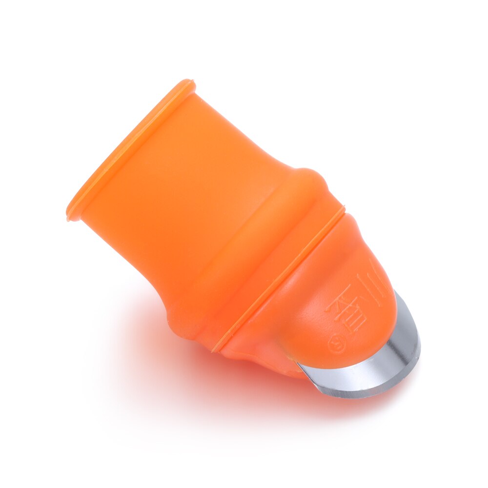 Silicone Thumb Cutter Finger Guards Snijbestendige Vinger Mouw Bean Picker Keuken Gadget Plant Picking Tool Tuin