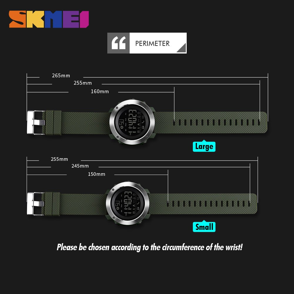 Skmei herenhorloges sport calorie-oproep herinnering bluetooth afstandsbediening camera waterdichte polsband sport polshorloge zegarki