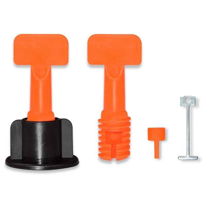 252Pcs Alignment Tile Leveling Wedges Tile Spacers System Flat Ceramic Leveler For Floor Wall Construction Tools Locator