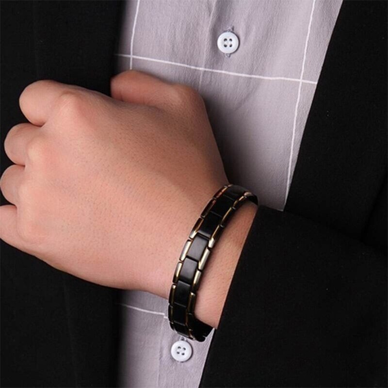 Mens Health Energy 3 IN 1 Bracelet Bangle for Arthritis Twisted Healthy Magnetic Bracelet for Women Power Therapy Magnets