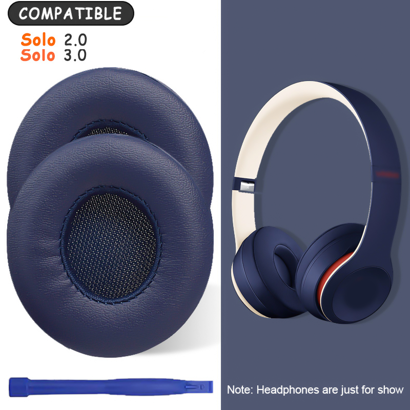 KUTOU Oorkussen Voor Beats Solo 2 Solo 2 Oorkussen Solo 3 Solo 3 Hoofdtelefoon Oorkussens Oorschelpen Vervangende Onderdelen Headset Foam Pad: green