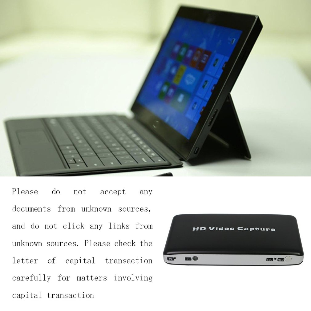 Game Video Capture Drive Free USB 3.0 HDMI Video Capture Card Box HDMI Capture Dongle for Laptop PC