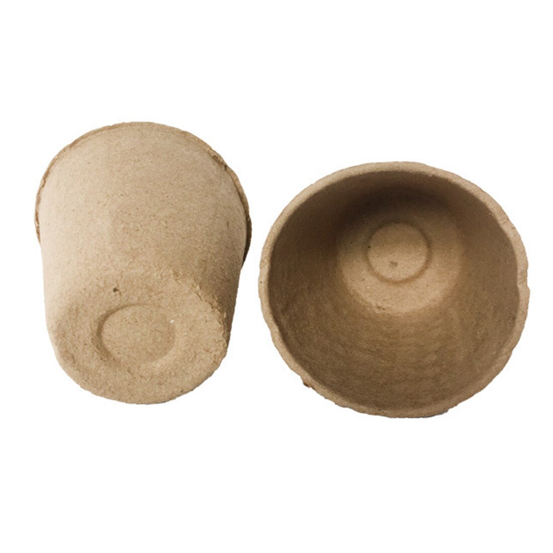 VICTMAX 100Pcs/set 8*8*8cm Paper Pulp Seedling Cup Nursery Pots Biodegradable Flowerpot for Garden Supplies