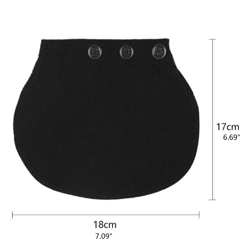 Maternité grossesse ceinture de ceinture pantalon réglable rallonges de taille H55B