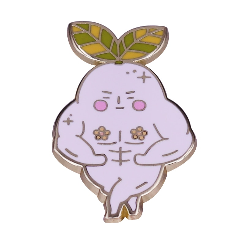 This glorious creature rare form of Radish Spirits pin Get this big boi home and watch him make your plants bloom