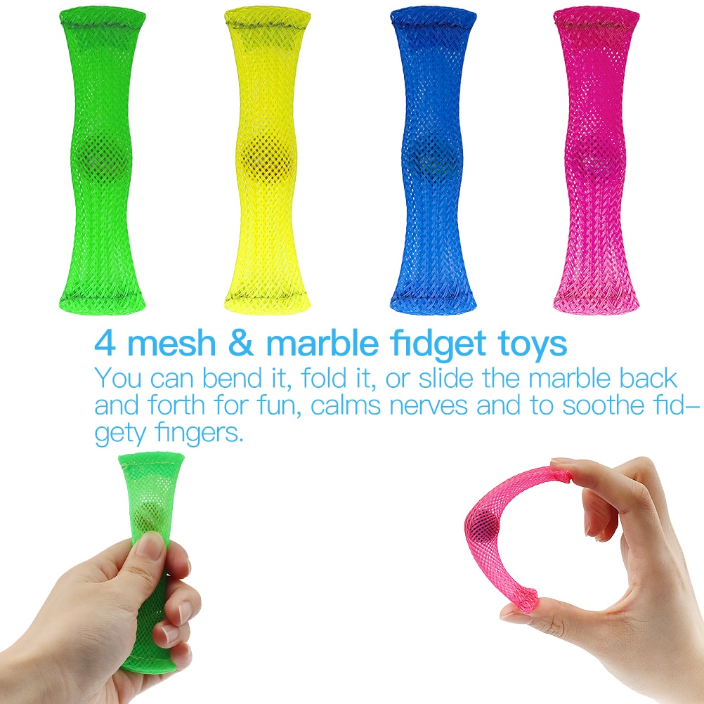 22Pcs Fidget Toys Anti Stress Sensory Squeeze Toy Set pop it Bubble Strings Marble Relief Kits Funny Antistress Adults Kids