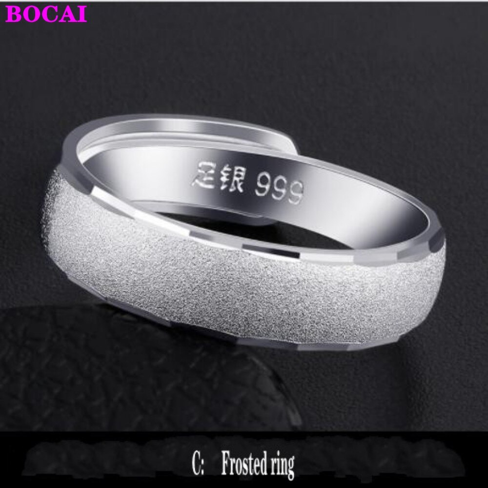 S999 bague en argent sterling pour hommes et femmes artisanat en argent thaïlandais simple dragon anneau d'ouverture personnalité bague Phoenix pour les femmes
