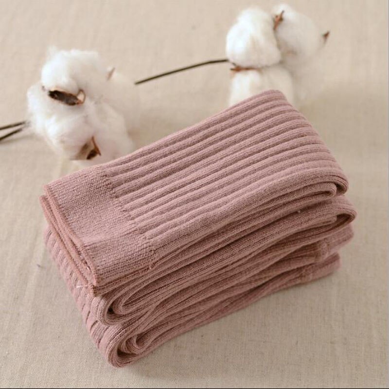 Focusnorm Baby Girl Kid Thick Knitted Tights Pantyhose Stockings Strech Sock Trousers: F / 3 4 5 T