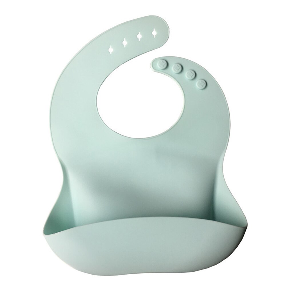Silicone bébé bavoir infantile burp chiffons réglable étanche goutte à goutte bébé doux -né alimentation bave écharpe bave pour enfant en bas âge: k
