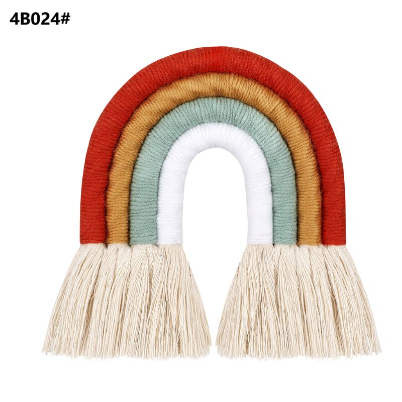 Bonitos adornos colgantes de cereza para pared, decoración de algodón de estilo nórdico para habitación de niños, dormitorio de bebé, decoración para en el hogar: Moteado