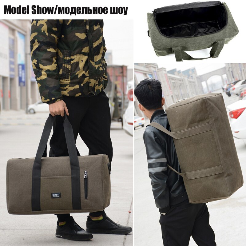 Waterdichte outdoor sporttas, grote maat, multifunctionele tas voor heren, dames, reistas, fitness schoudertas, crossbody tas