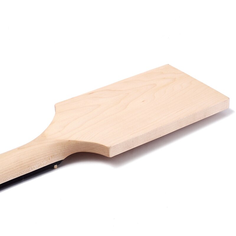 Electric Guitar Neck Paddle Head Rosewood on Maple 22 Frets Dot Inlay Unfinished Diy Parts