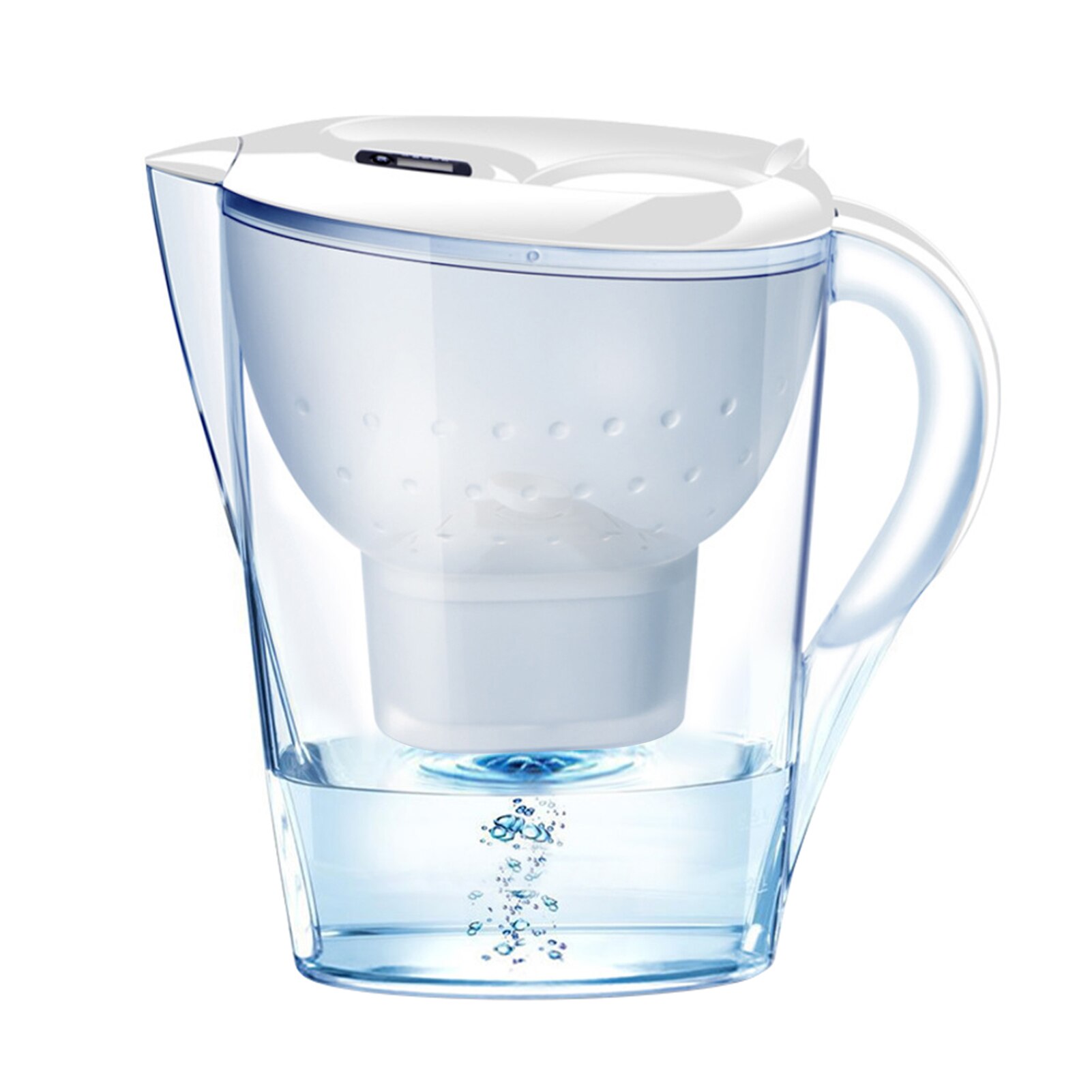 3.5L Water Pitcher Home Activated Carbon Net Kettle Office Water Purifier Food Grade Material Water Filter