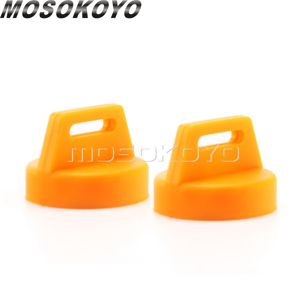 ATV Rubber Ignition Switch Key Cover Key Fob Holder For Polaris Quad Ranger General Sportsman Scrambler 570/900/1000 Trail Boss: 2x light orange
