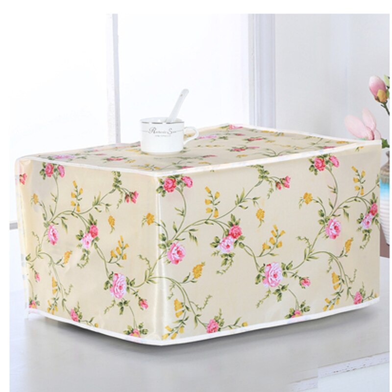 Funda protectora para horno microondas, cubierta impermeable a prueba de polvo, para decoración del hogar y cocina: A2
