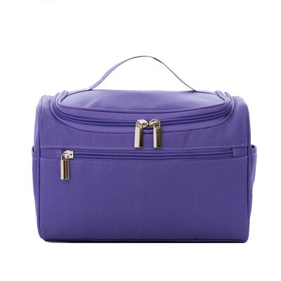 Borsa da toilette per cosmetici da viaggio per uomo: Purple