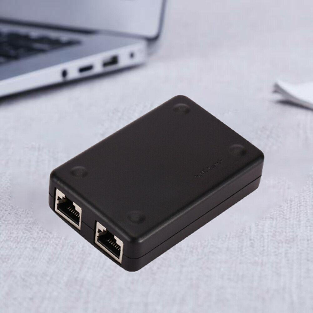 Przenośny dwuportowy interfejs sieciowy przełącznik interfejs sieciowy przełącznik wejściowy