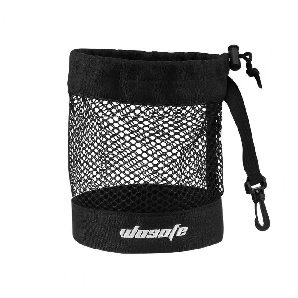 Golfbal Opbergtas Met Hangende Gesp Grote Capaciteit Golfbal Draagtas Draagbare Golf Accessoire Organizer Pouch: WHITE